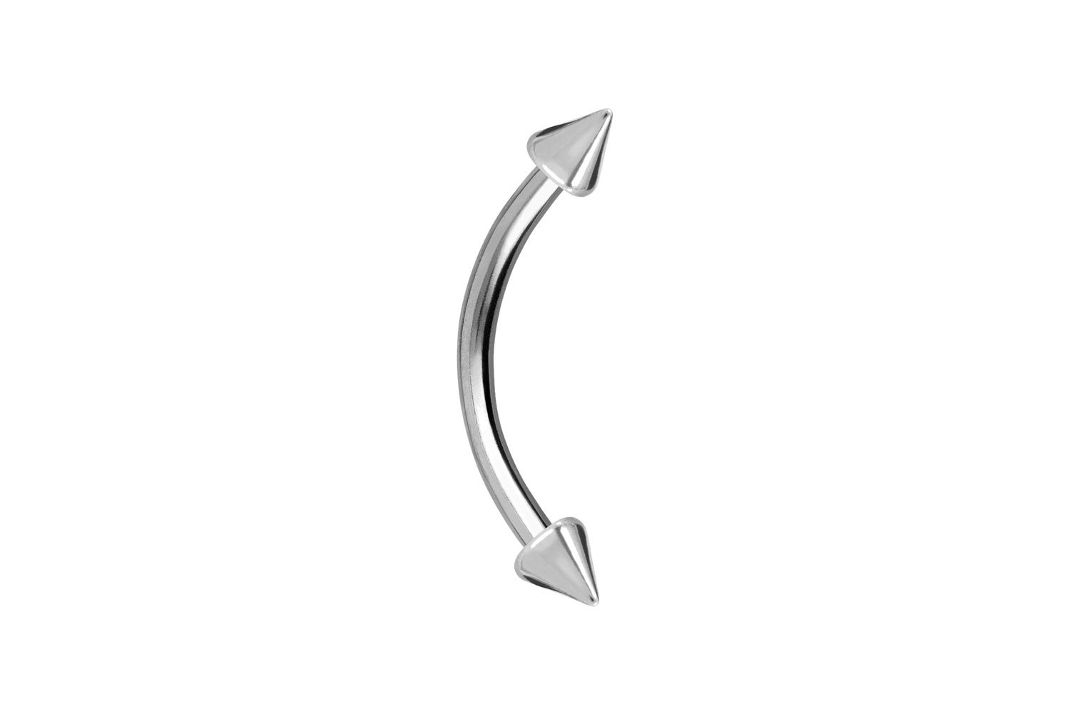Chirurgenstahl Piercing Banane SPITZEN